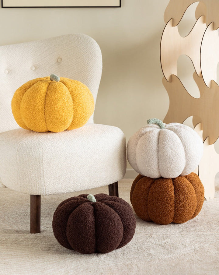 Fluffy Pumpkin Cushion | Stornfield