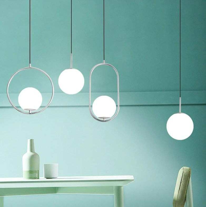 Nordic Glass Pendant Lamps | Stornfield