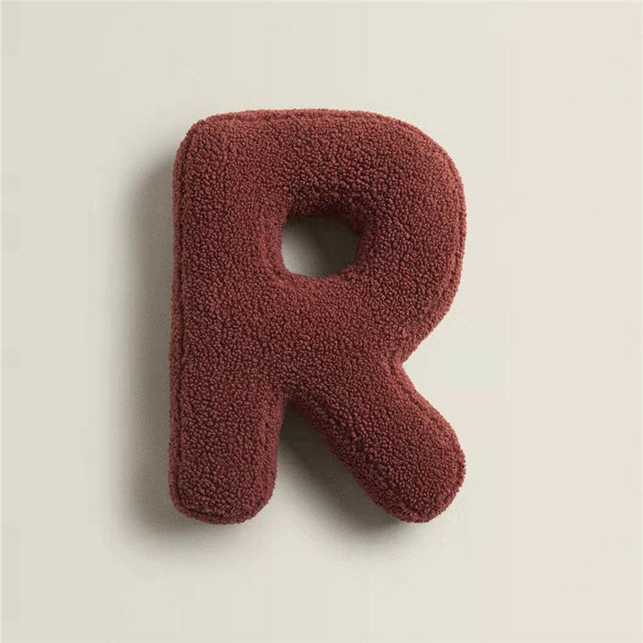 Stornfield | Fleece Alphabet Letter F Cushion
