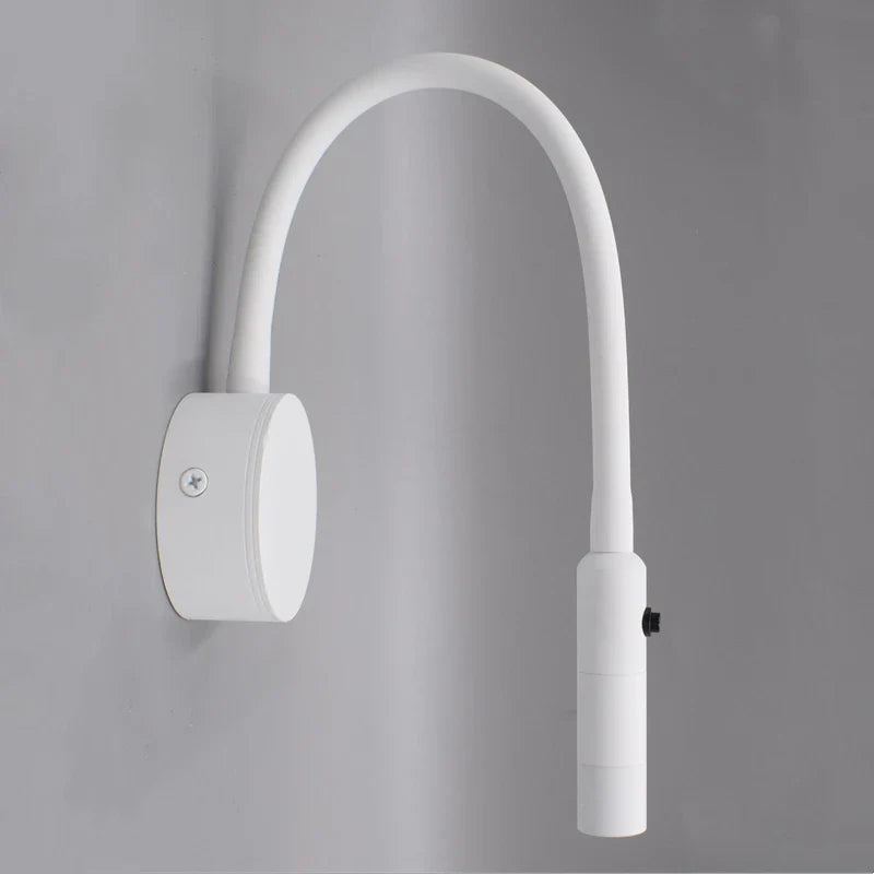 Stornfield | Modern Flexible LED Reading Wall Light with Switch for Bedroom and Office - 1W/3W