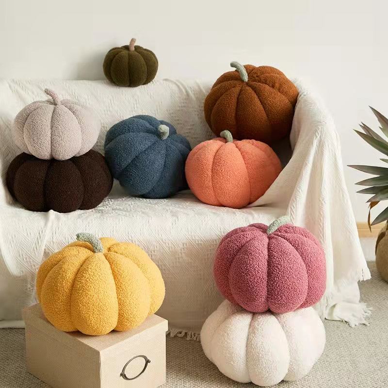 Fluffy Pumpkin Cushion | Stornfield