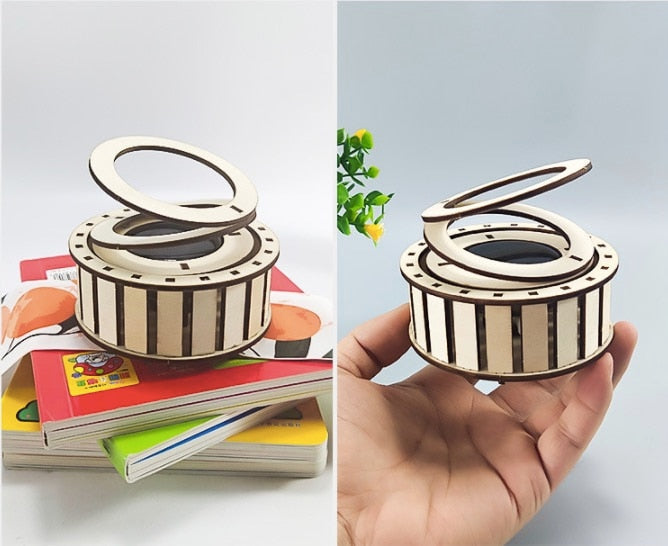 Eco Engineer Solar Energy Wooden Decor | Stornfield