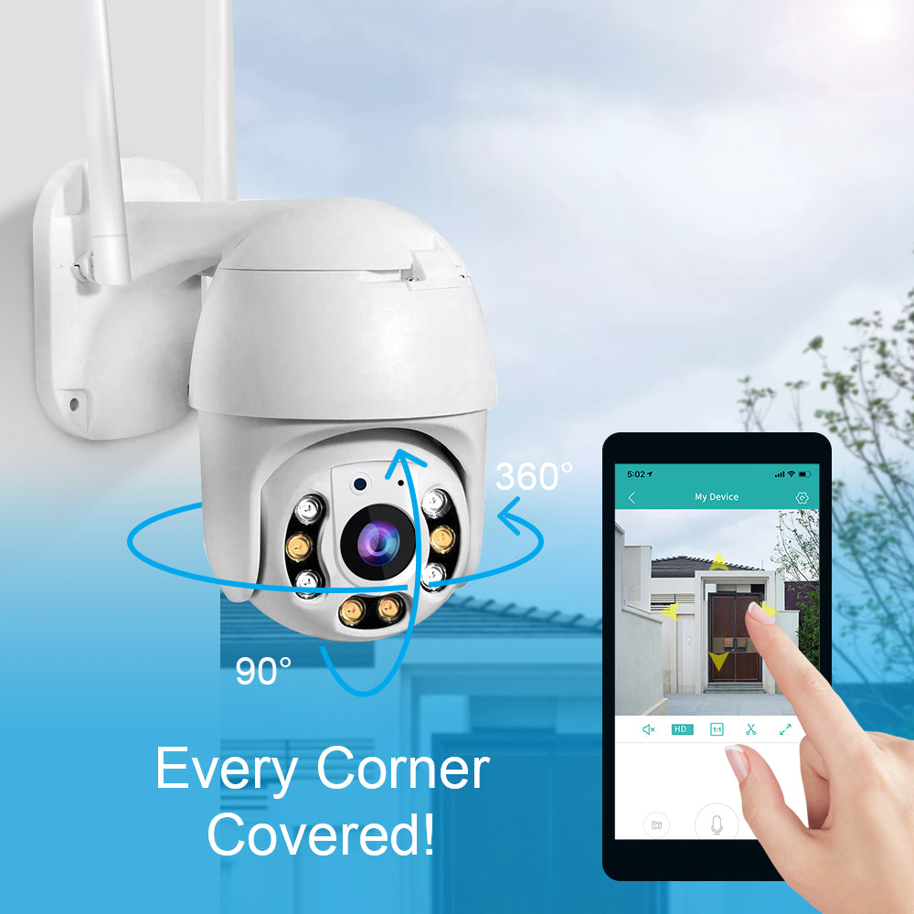 SecureView 360 – Wireless Security Camera with 360° Coverage | Stornfield