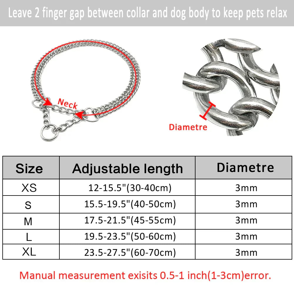 Stornfield | Stainless Steel Dog Training Collar