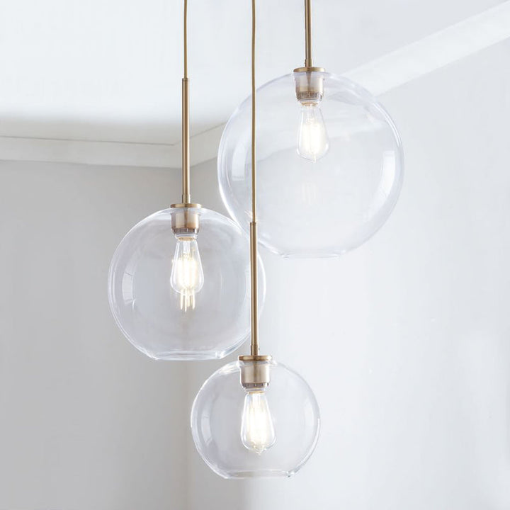 Modern Glass Sphere Pendant Lamps | Stornfield