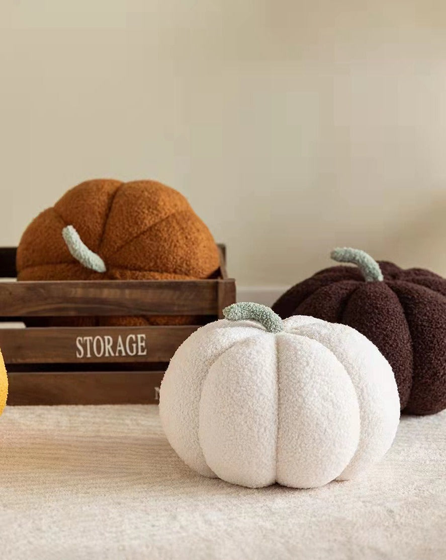 Fluffy Pumpkin Cushion | Stornfield