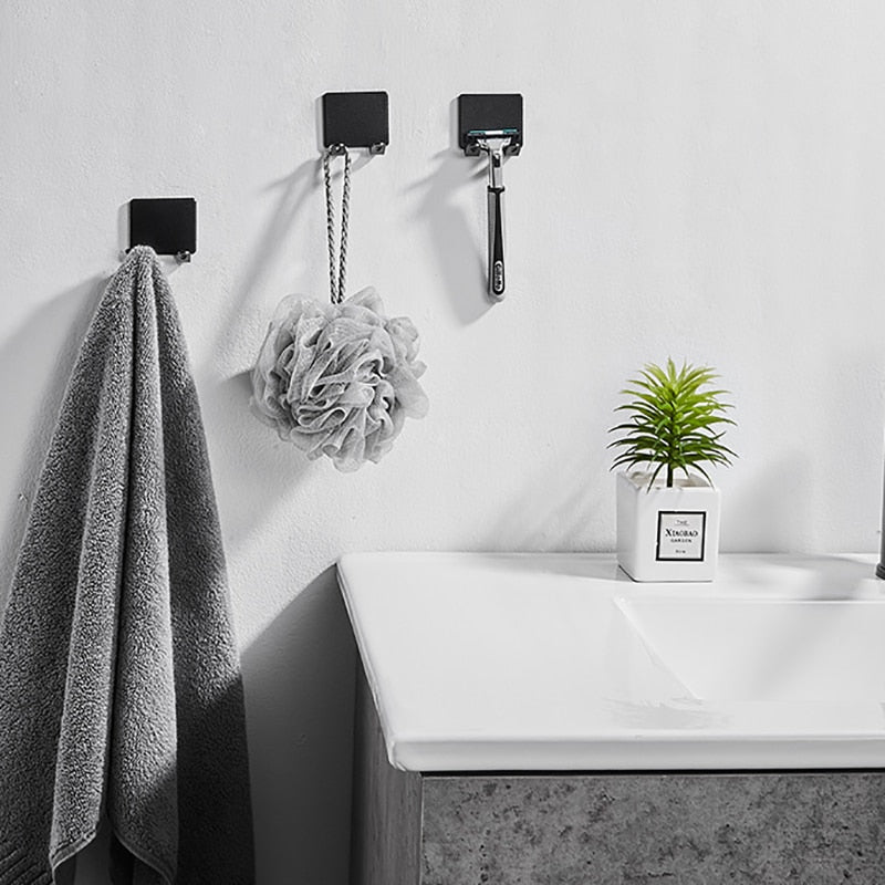 Stornfield | No-Drill Razor Storage Hook (1/2/3 Pieces) - Wall-Mounted Men's Razor Holder for Bathroom