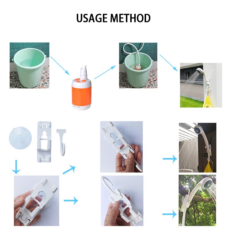 Portable Electric Outdoor Camping Shower Set | Stornfield
