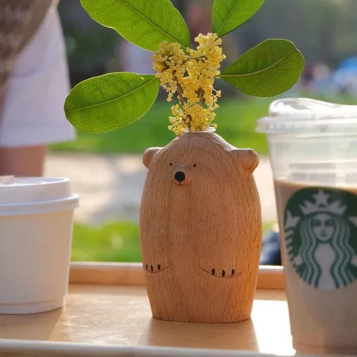 Sweet little bear flower vase | Stornfield