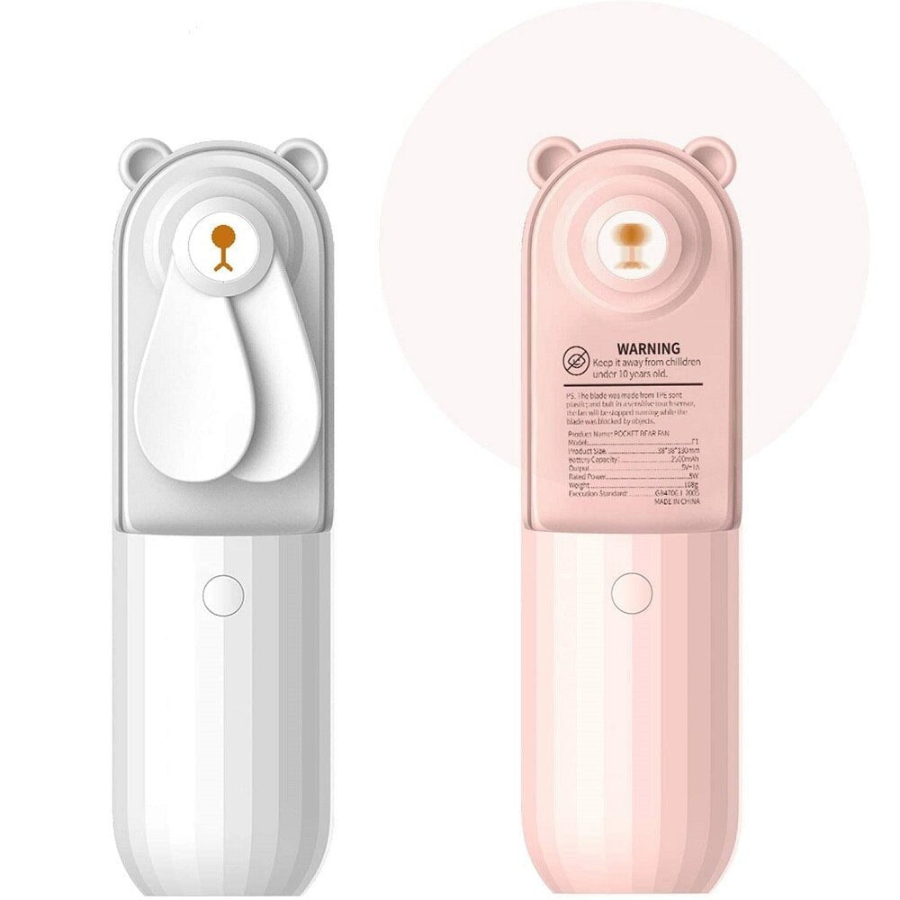 Bear Mini Portable Fan | Stornfield