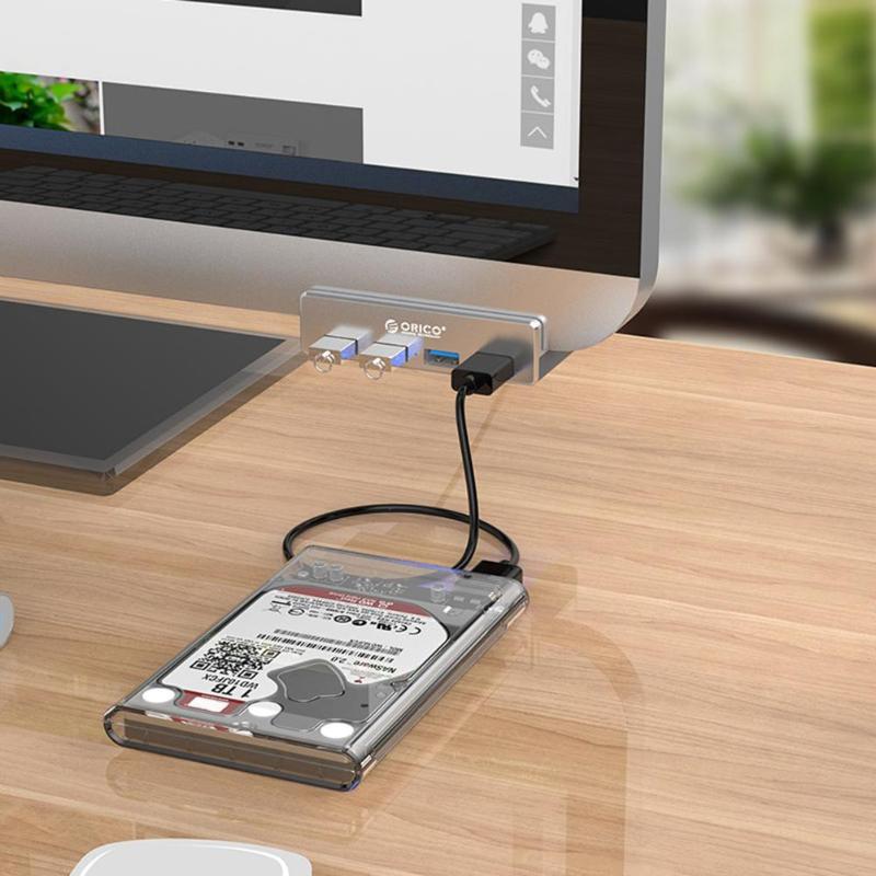 4 Port Clip-Type USB 3.0 Aluminum Hub | Stornfield