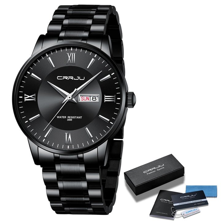 Stornfield | Men's Luxury Waterproof Sports Watch – Stainless Steel Quartz Chronograph