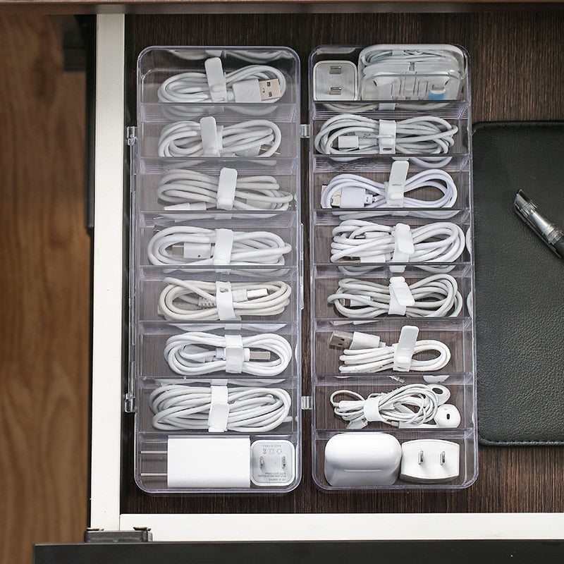 Transparent CaStonrfielde Organizer Box | Stonrfield