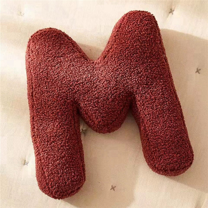 Stornfield | Fleece Alphabet Letter F Cushion