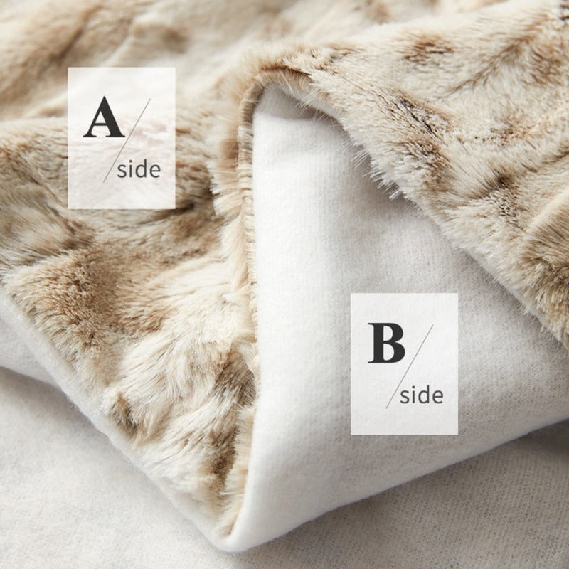 Stornfield | SOFT LEO PATTERN BLANKET