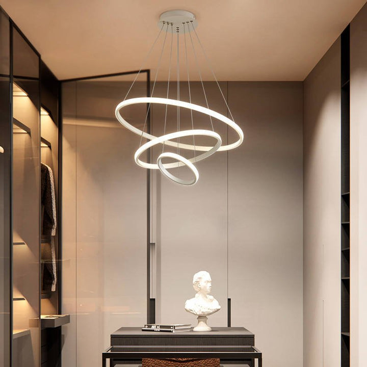 Elegant Stornfield Spiral Ceiling Light