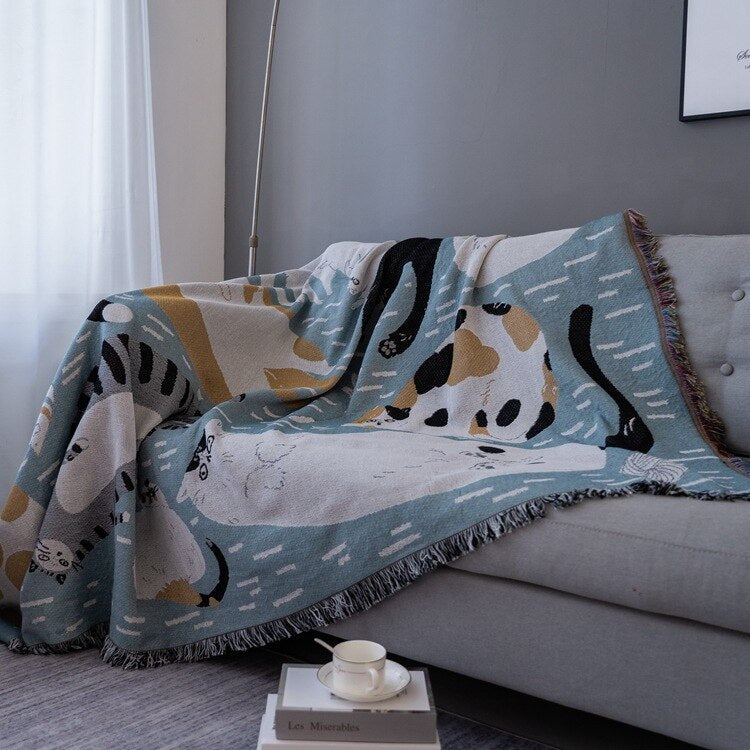 Vintage Pumpkin Sofa Cover Stornfieldanket | Stornfield