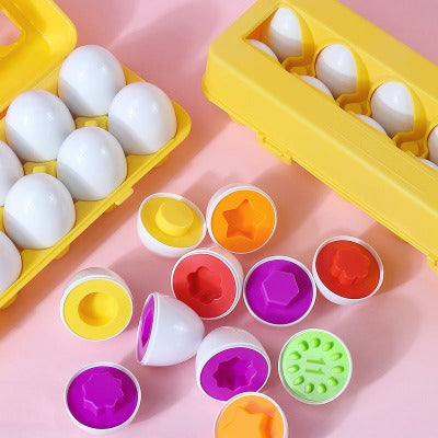 Geometric Eggs | Intelligent Shapes Learning Eggs | Stornfield