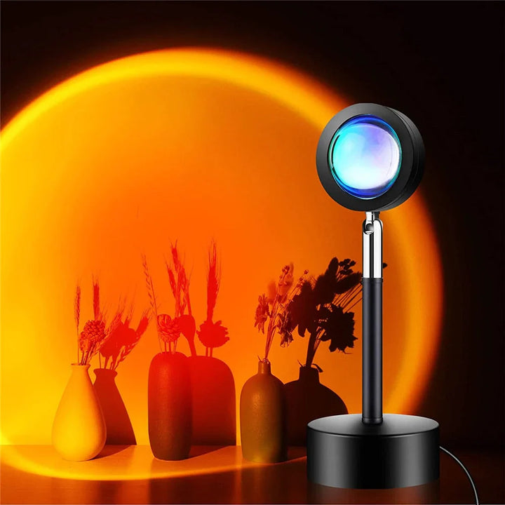 Sunset Lamp with 4 Colors - GlowSphere | Stornfield