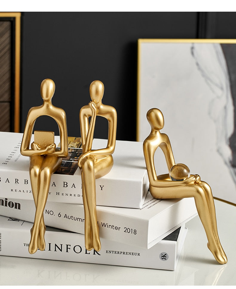 Stornfield | Modern Abstract Figurines Home Decor Sculpture