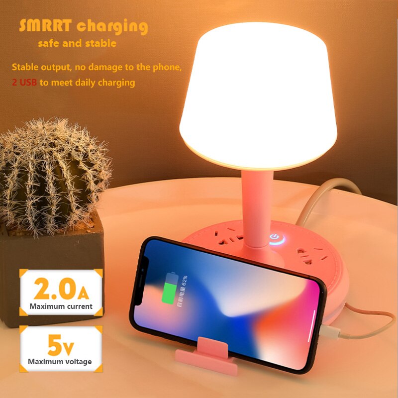 Multi Power Strip Phone Holder TaStornfielde Lamp | Stornfield