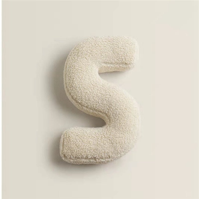 Stornfield | PlushLetter Pillow - Soft Letter Pillow for Bedroom and Children's Room
