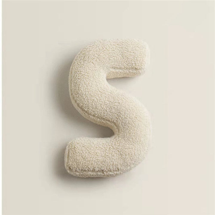 Stornfield | Fleece Alphabet Letter F Cushion