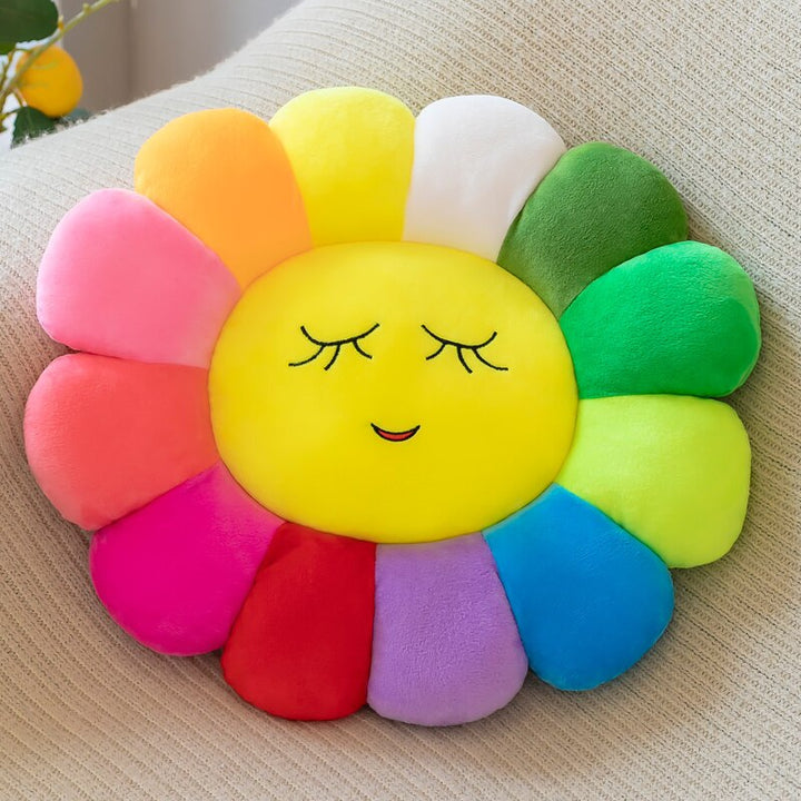 Stornfield | Colorful Sunflower Comfortable Plush Seat Cushion