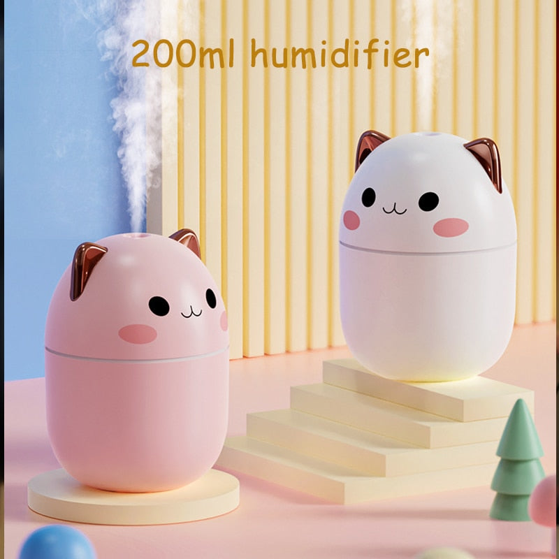 Cat Design Air Humidifier 200ml | Stornfield