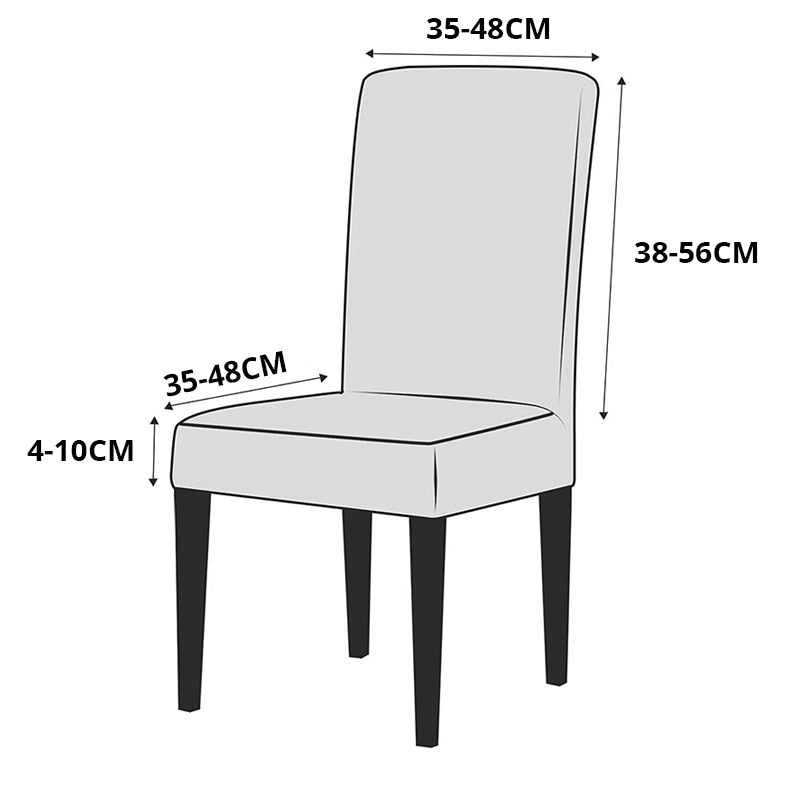 Stornfield | Chair Covers - Coverly - Stretch - Elegant (2-Pack)