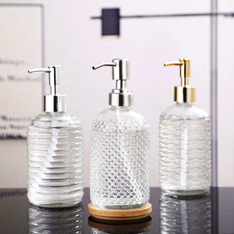Stornfield | Glass liquid soap dispenser