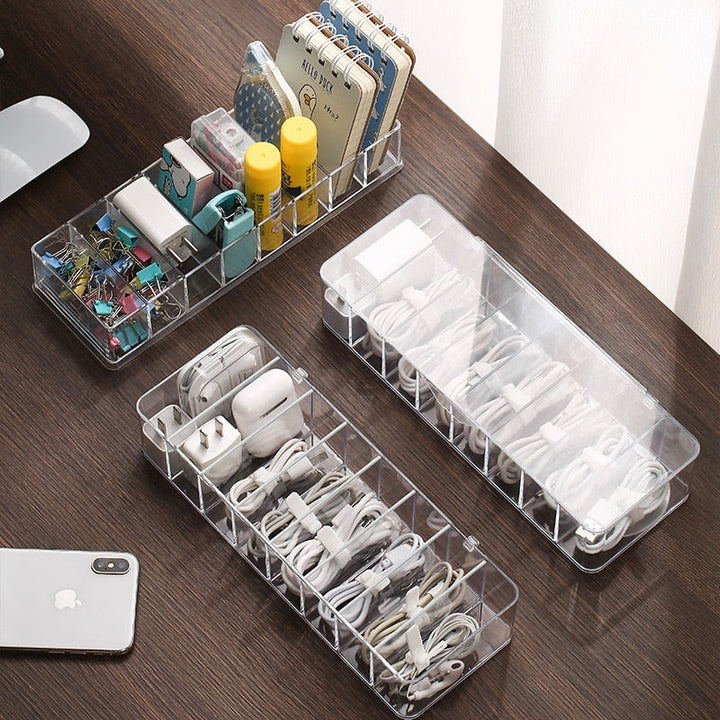 Transparent CaStonrfielde Organizer Box | Stonrfield
