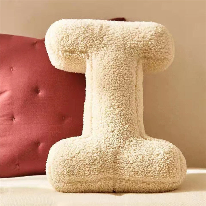 Stornfield | Fleece Alphabet Letter F Cushion