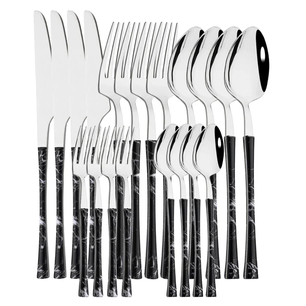 Stornfield | RusticDining | Stainless Steel Cutlery with Wooden Handles