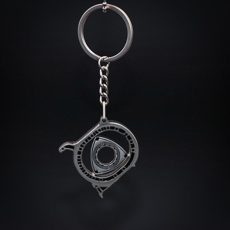 Spinning Rotor Metal Keychain | Stornfield