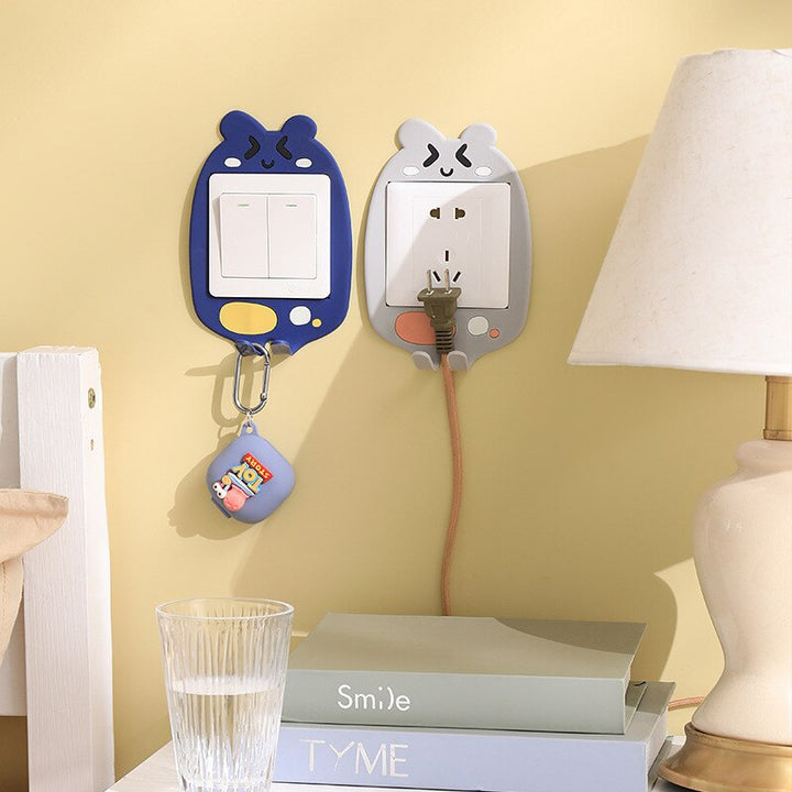 3D Luminous Cartoon Hook Outlet Sticker | Stornfield