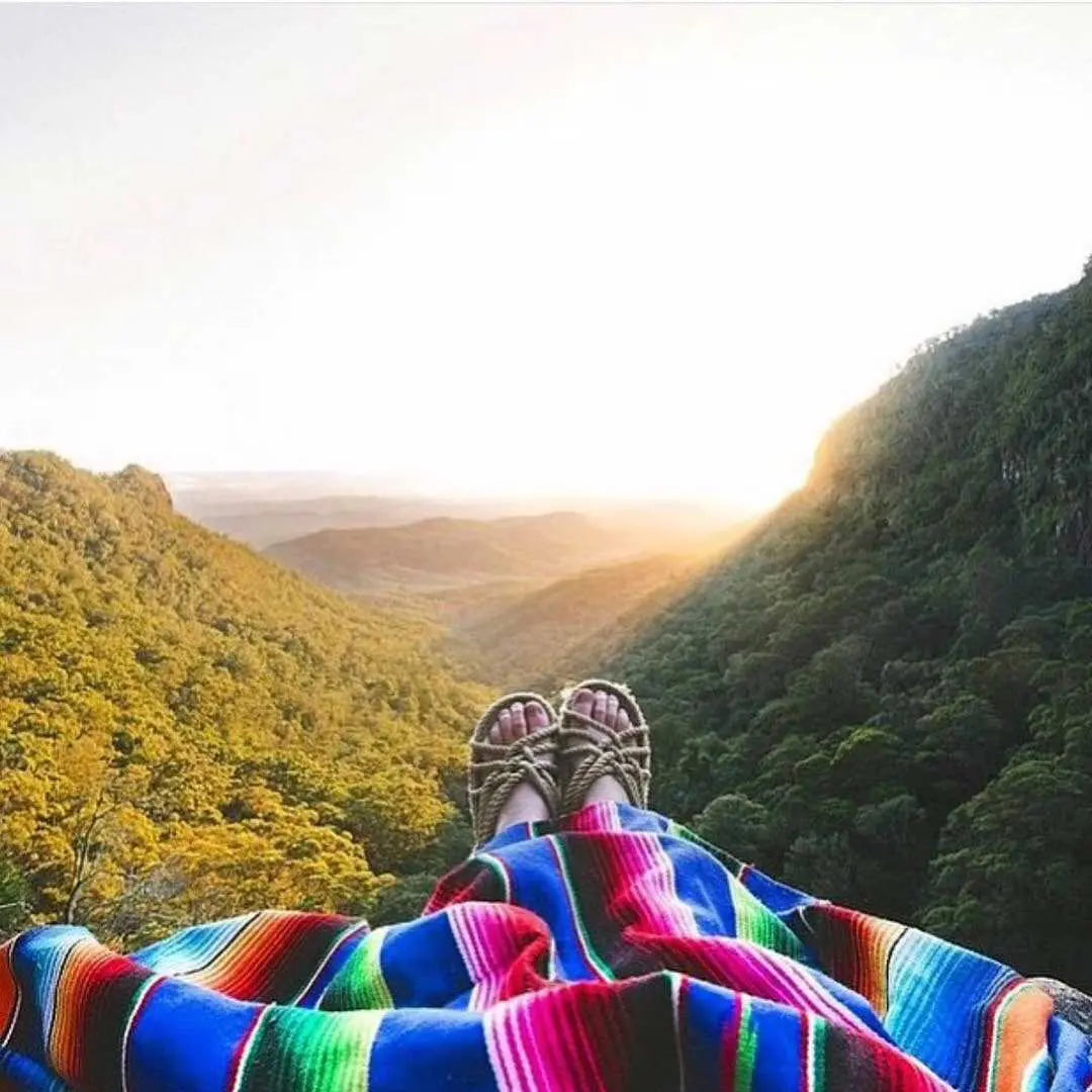 Stornfield | Vibrant Bohemian Mexican Serape Blanket