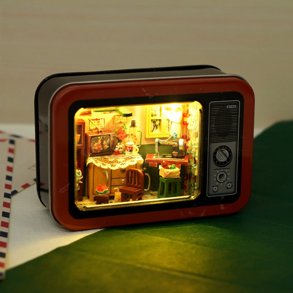 Mini Mansion Wooden Furnished Doll House | Stornfield