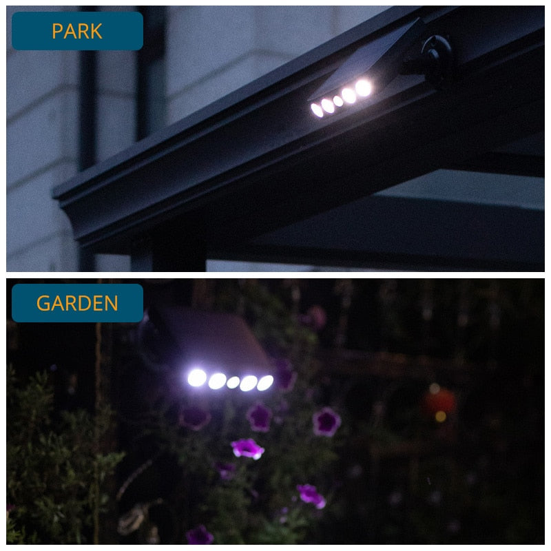 LED Solar Motion Sensor Outdoor Light | Stornfield