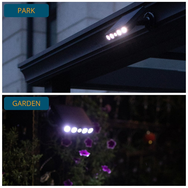 LED Solar Motion Sensor Outdoor Light | Stornfield