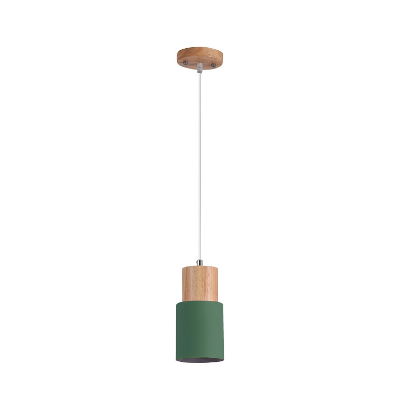 Stornfield | Jaziel - Nordic Round Wooden Pendant Lamp