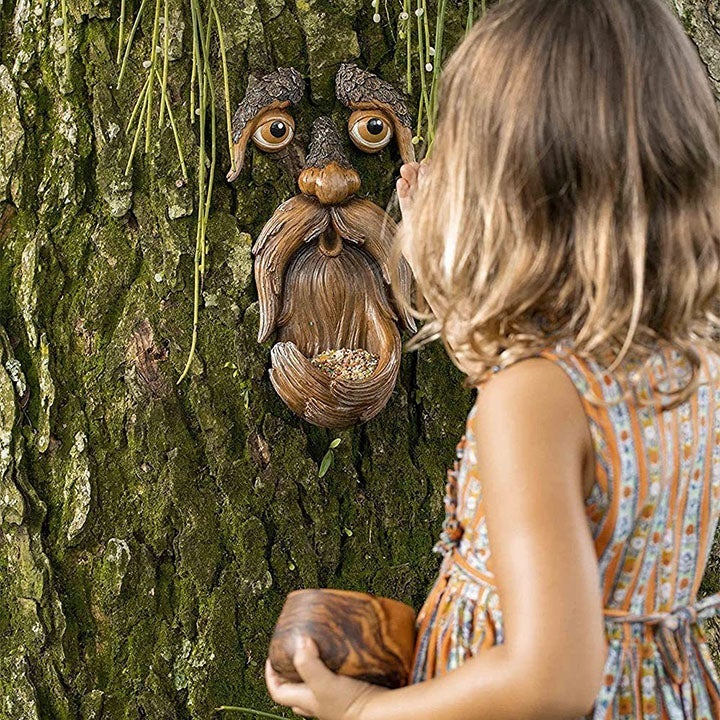 Stornfield | Eyes of Nature: Tree Face Bird Feeder