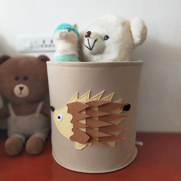 Safari Animals CollapsiStornfielde Kids Toy Laundry Organizer Basket | Stornfield