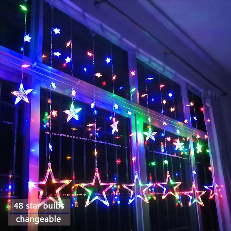 LED Star Garland - StarryGlow | Stornfield