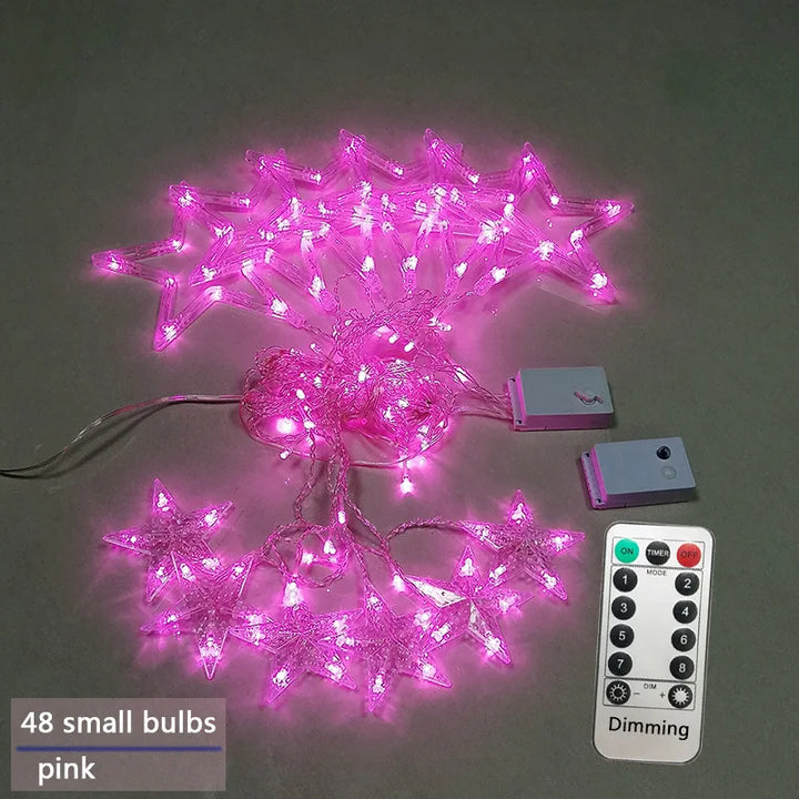 LED Star Garland - StarryGlow | Stornfield