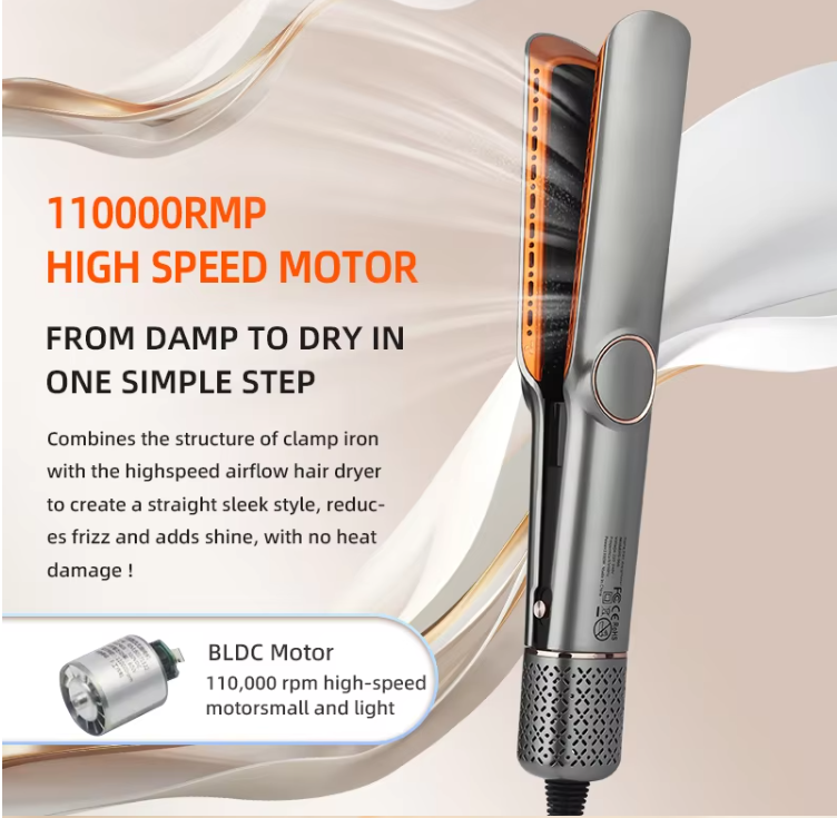Stornfield | 2-in-1 Hair Dryer & Straightener for Effortless Styling