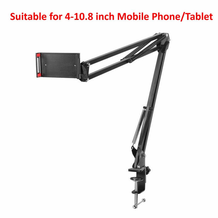 Stornfield | Long Arm Heavy-Duty Desk Mount Tablet Holder