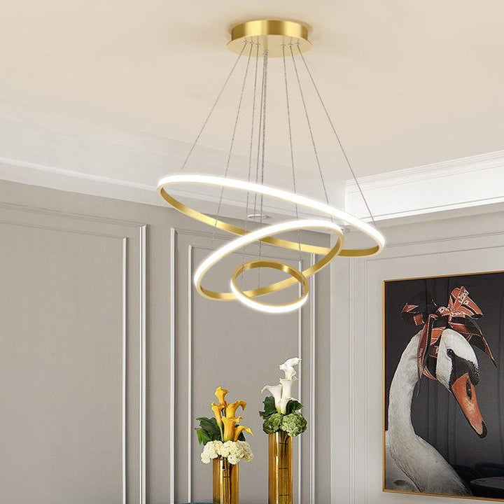 Elegant Stornfield Spiral Ceiling Light