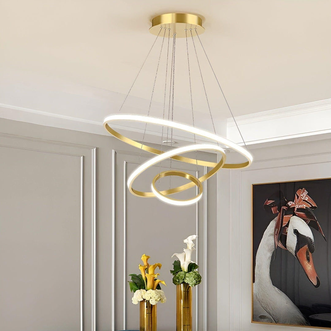 LED pendant light with ball design – Modern and Elegant | Ideal for living room or dining room | Stornfield