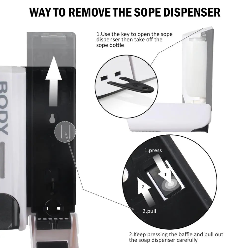 Stornfield | Wall-Mounted Shower Dispenser